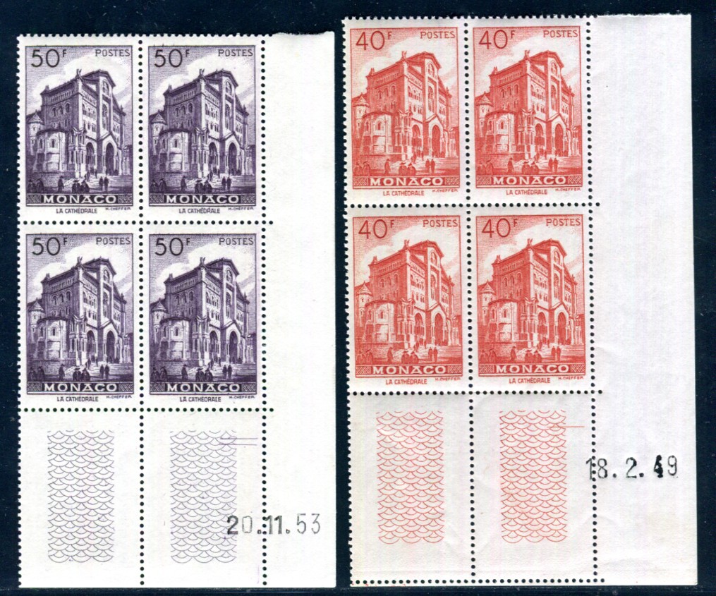 MONACO 1949 391-393 ** MNH printing date multiple (K9942 | eBay